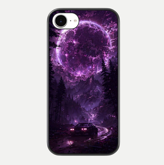 Eternal Cosmic Drive Glass Case For iPhone 16e by Custom World