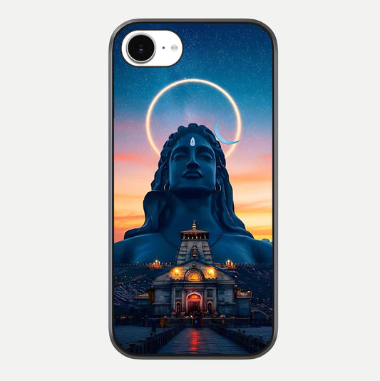 Eternal Shiva Aura Glass Case For iPhone 16e by Custom World