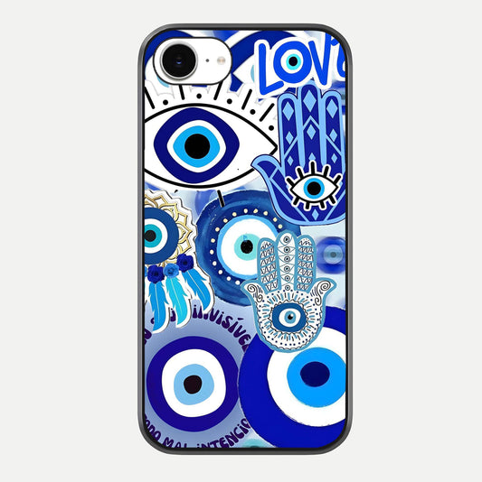 Evil Eyes Dream Glass Case For iPhone 16e by Custom World