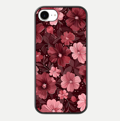 Flower Blush Bloom Glass Case For iPhone 16e by Custom World
