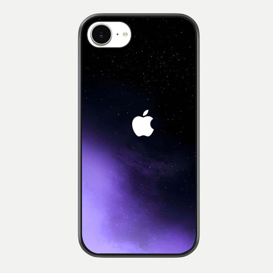 Galaxy Apple Aura Glass Case For iPhone 16e by Custom World