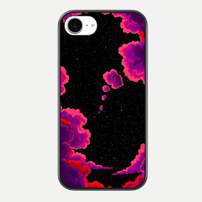 Galaxy Dream Frame Glass Case For iPhone 16e by Custom World