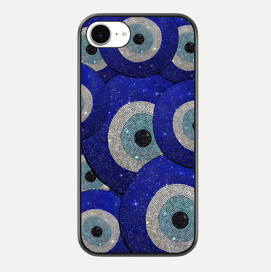 Galaxy Eye Flow Glass Case For iPhone 16e by Custom World