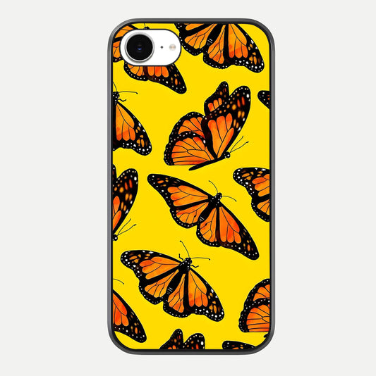 Golden Wing Flight Glass Case For iPhone 16e by Custom World