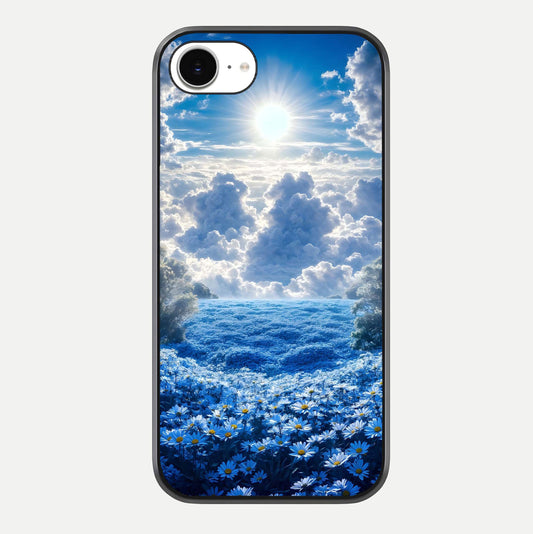 Heavenly Daisy Horizon Glass Case For iPhone 16e by Custom World