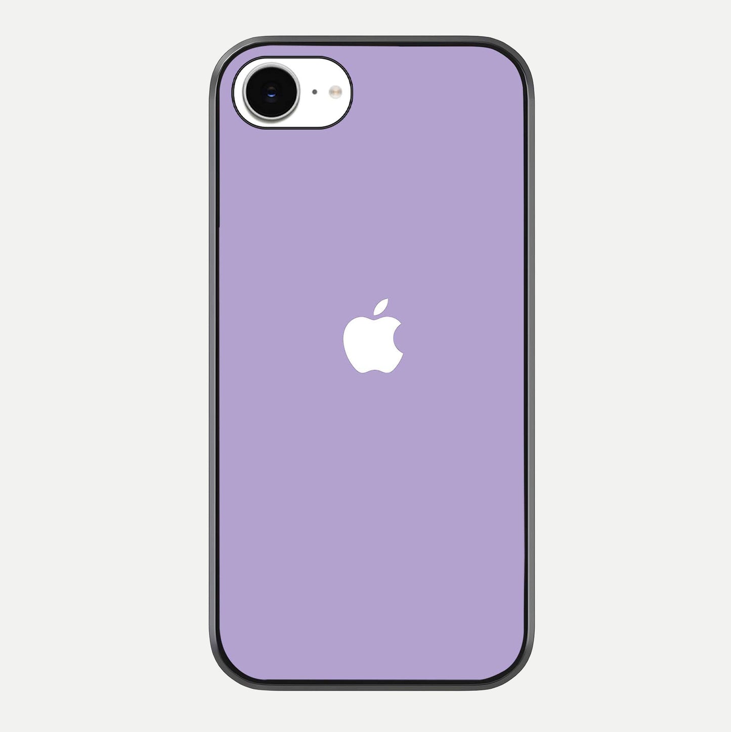 Lavender Soft Minimal Glass Case For iPhone 16e by Custom World