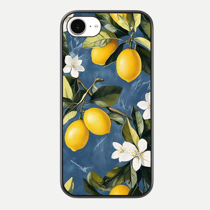 Lemon Dream Garden Glass Case For iPhone 16e by Custom World
