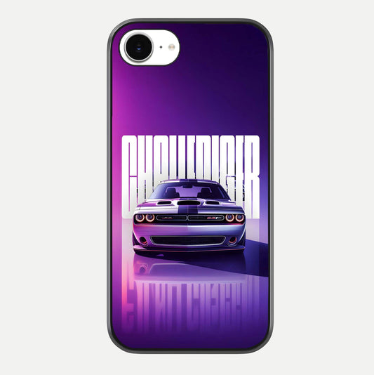 Midnight Muscle Ride Glass Case For iPhone 16e by Custom World