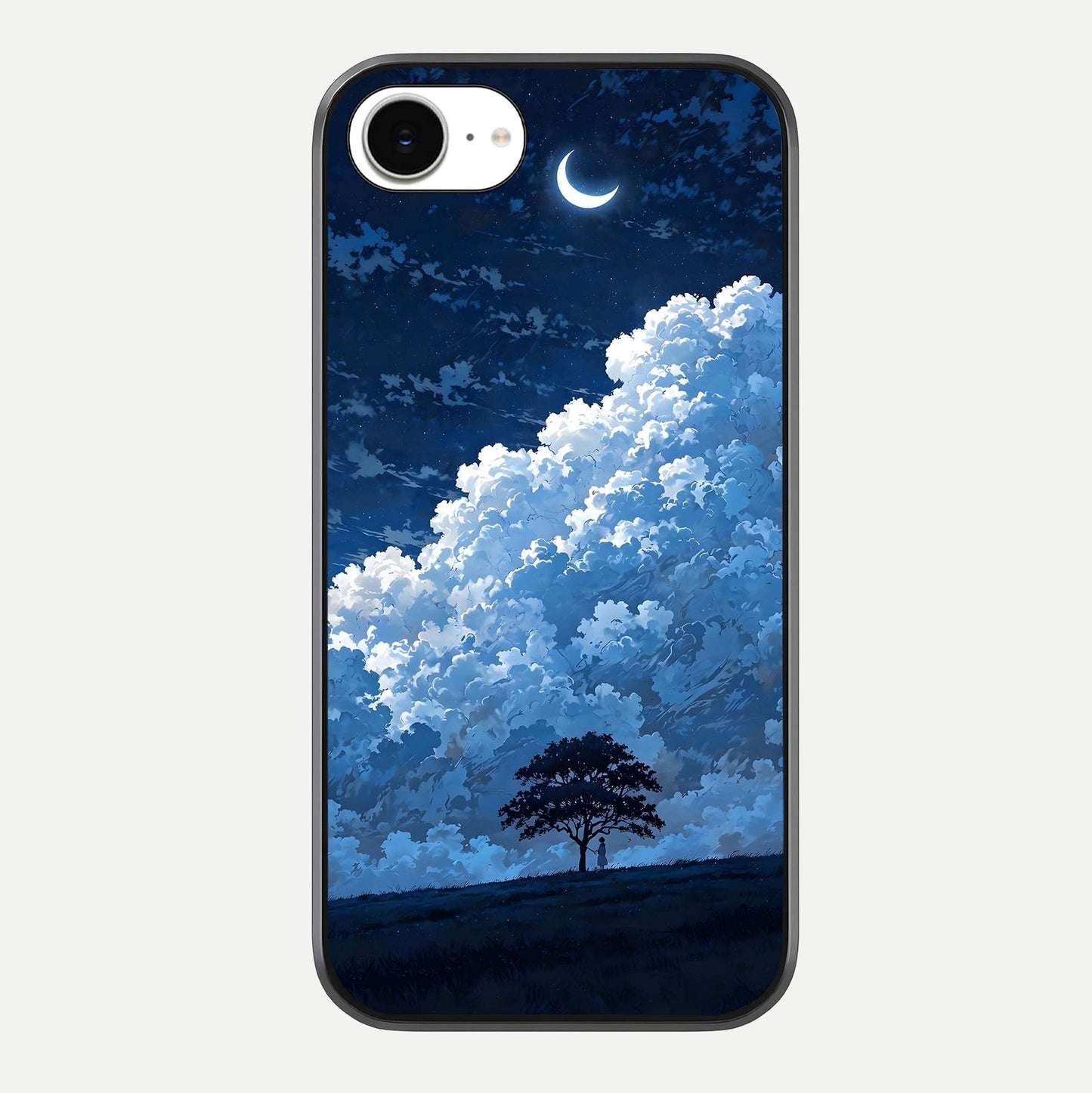 Midnight Sky Serenity Glass Case For iPhone 16e by Custom World