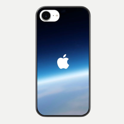 Minimal Apple Sky Glass Case For iPhone 16e by Custom World