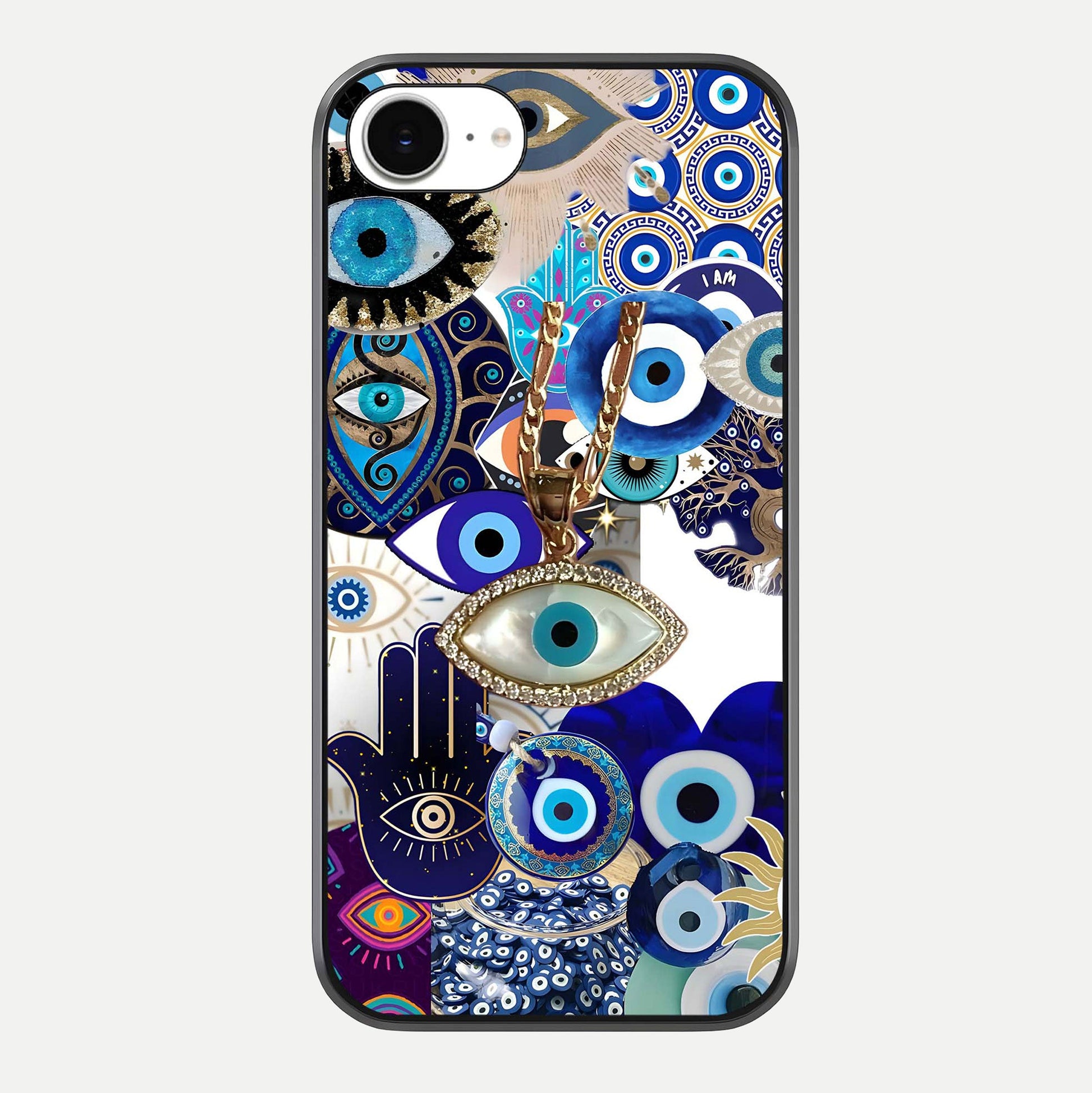 Mystic Charm Eye Glass Case For iPhone 16e by Custom World