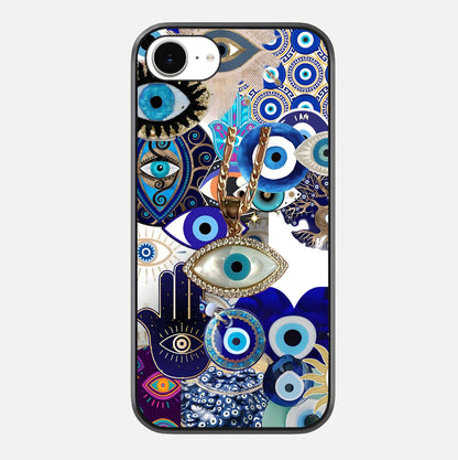 Mystic Charm Eye Glass Case For iPhone 16e by Custom World