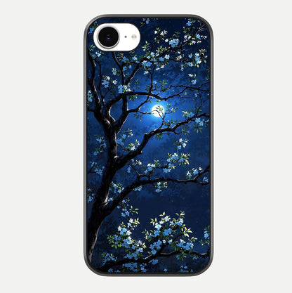 Mystic Floral Night Glass Case For iPhone 16e by Custom World