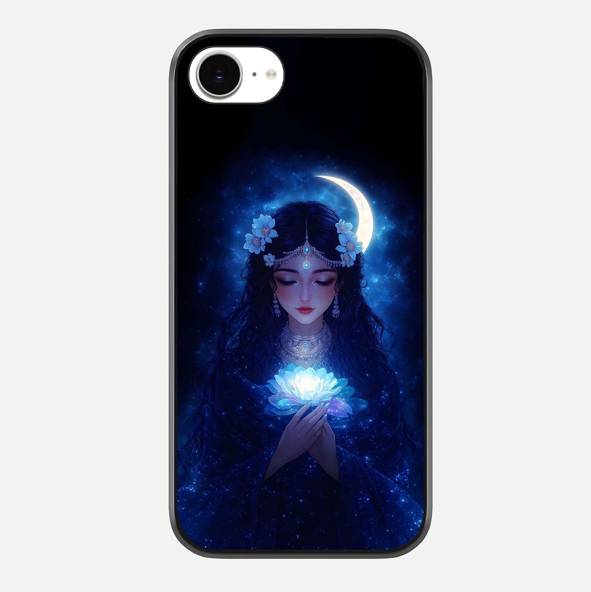 Mystic Moon Queen Glass Case For iPhone 16e by Custom World