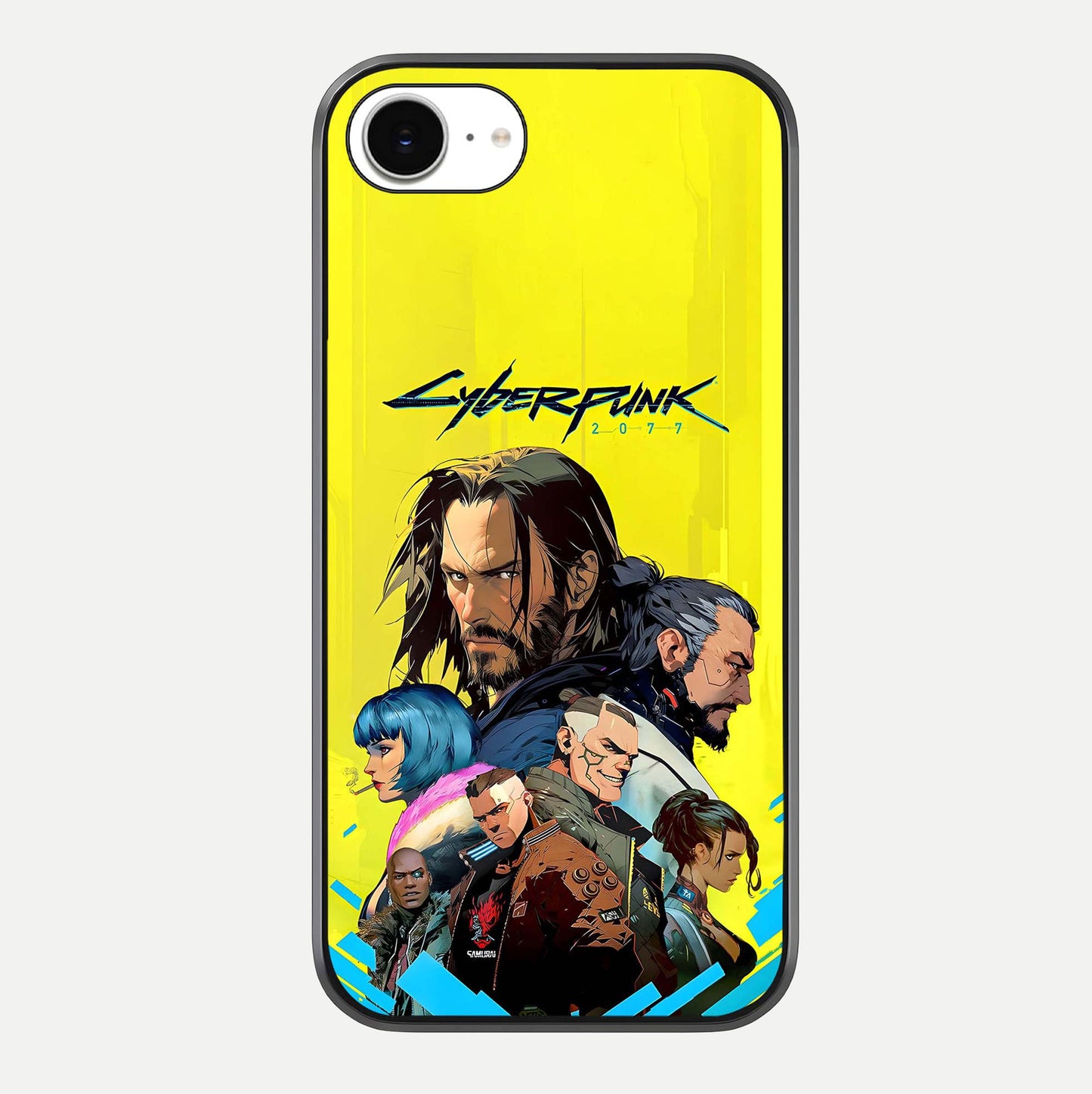 Neon Rebel Genesis Glass Case For iPhone 16e by Custom World