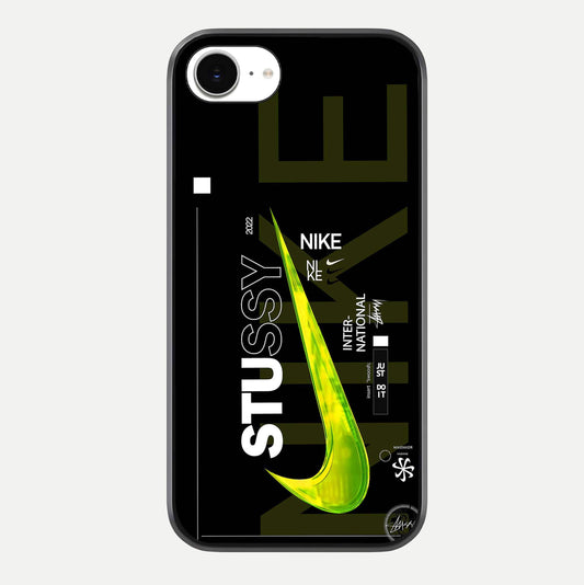 Neon Street Edition Glass Case For iPhone 16e by Custom World
