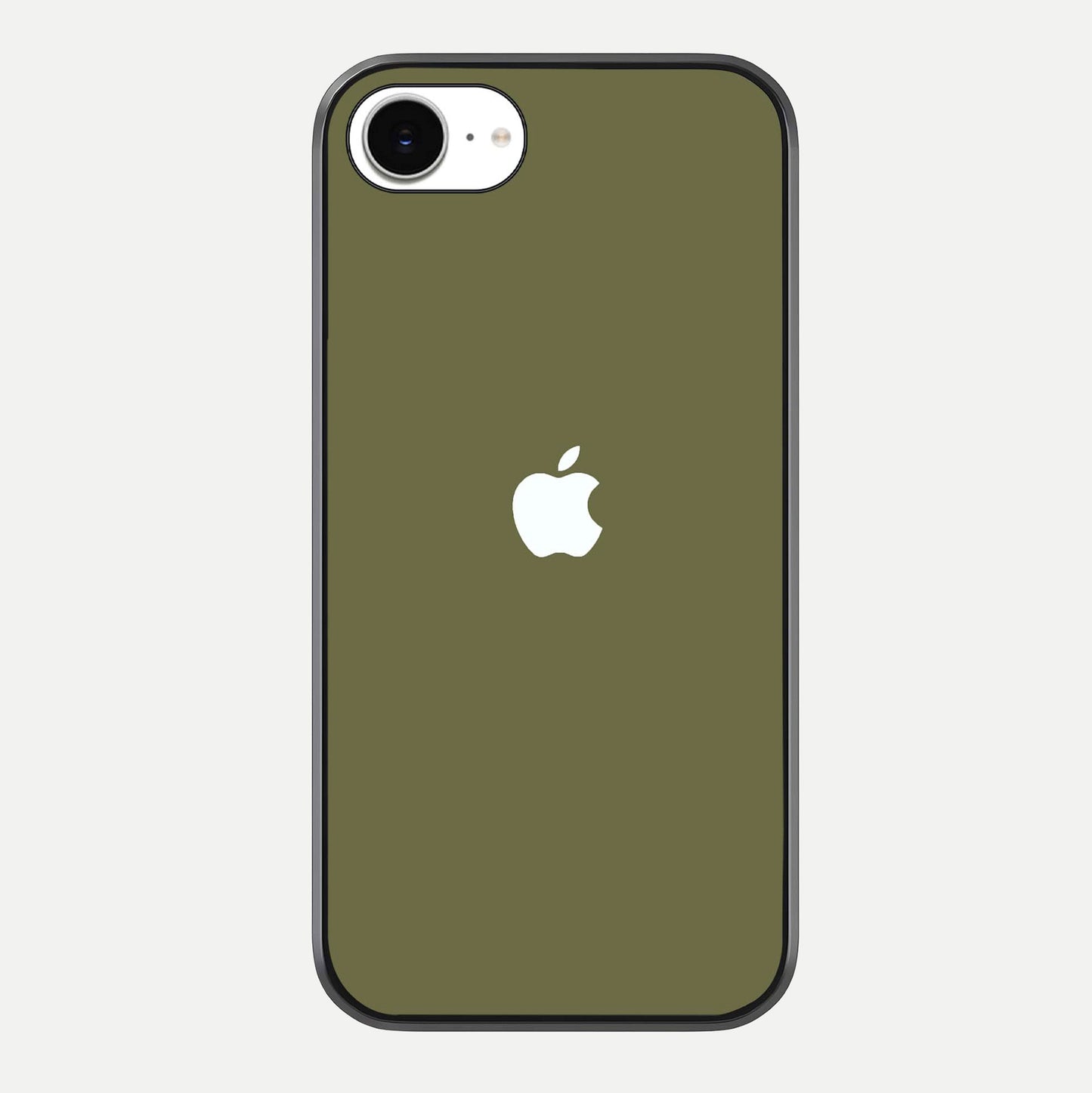 Olive Matte Essence Glass Case For iPhone 16e by Custom World
