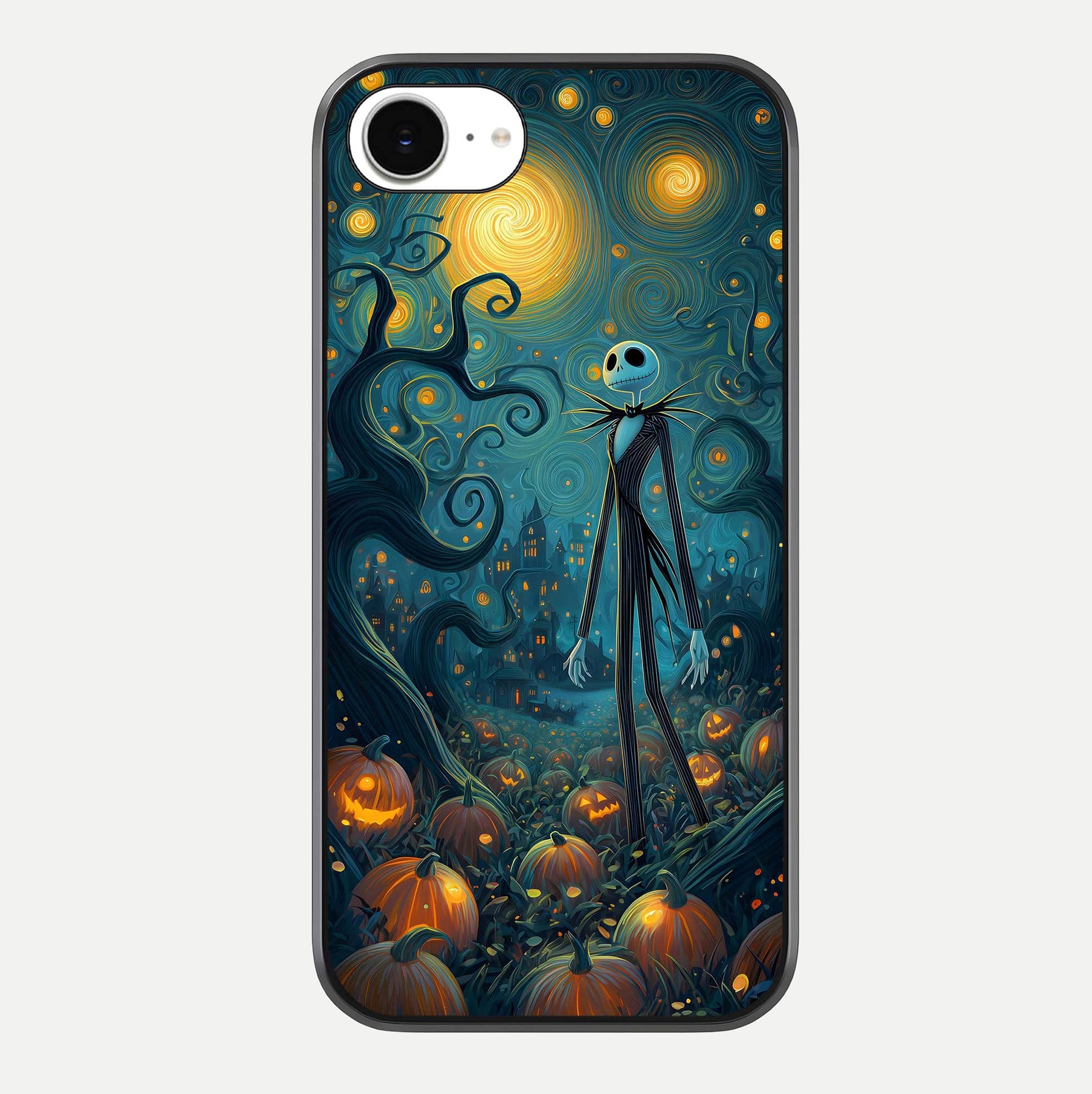 Pumpkin Moonlight Tale Glass Case For iPhone 16e by Custom World