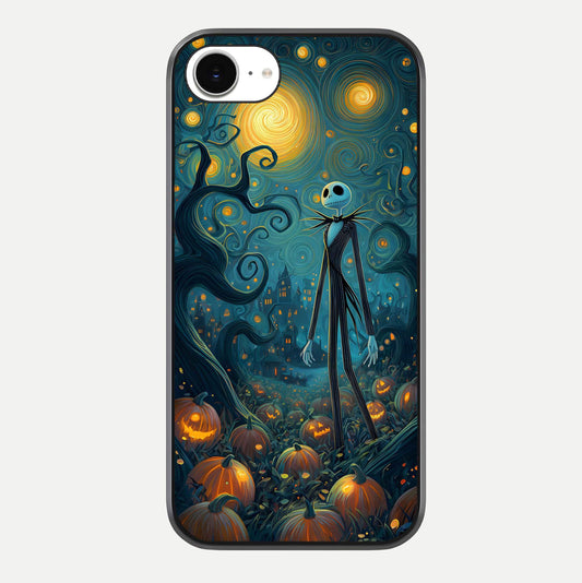 Pumpkin Moonlight Tale Glass Case For iPhone 16e by Custom World