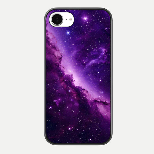Purple Shade Sky Glass Case For iPhone 16e by Custom World