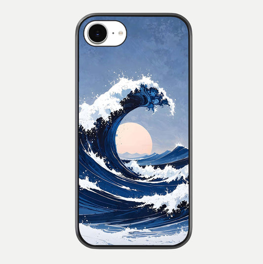 Rising Tide Power Glass Case For iPhone 16e by Custom World