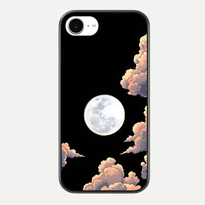 Shade Cloud Moon Glass Case For iPhone 16e by Custom World