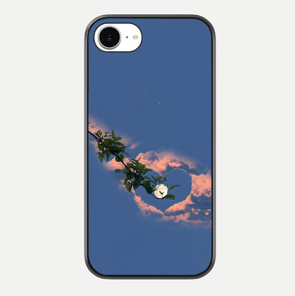 Sky Under Tree Glass Case For iPhone 16e by Custom World