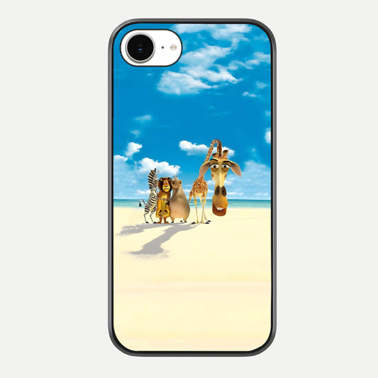 Tropical Fun Squad Glass Case For iPhone 16e by Custom World