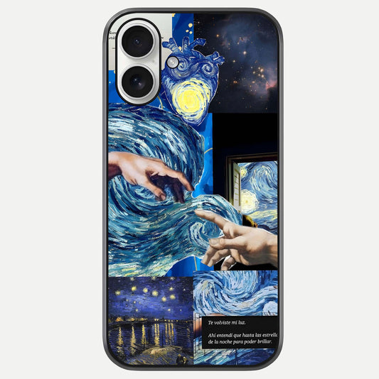 Aesthetic Vando Hands Glass Case For iPhone 17 by Custom World