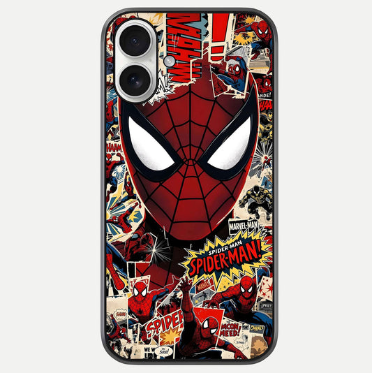 Aesthetic Wonder Spider Glass Case For iPhone 17 by Custom World
