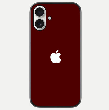Apple Crimson Core Glass Case For iPhone 17 by Custom World