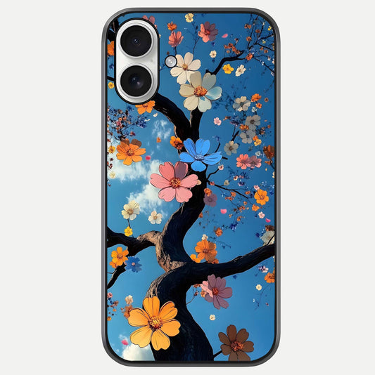 Blossom Dream Sky Glass Case For iPhone 17 by Custom World
