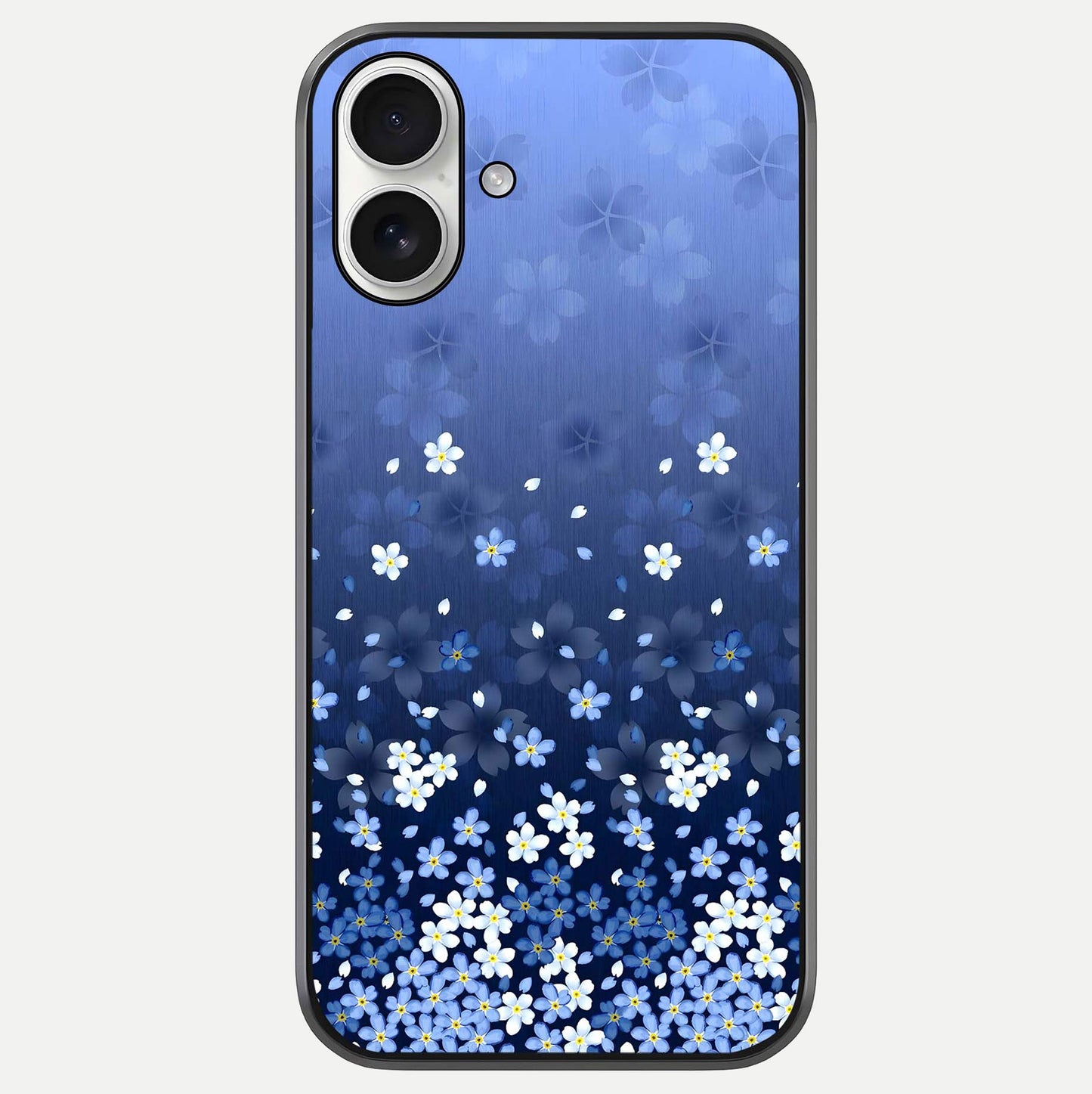 Blue Starry Glass Case For iPhone 17 by Custom World