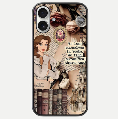 Bookish Dream World Glass Case For iPhone 17 by Custom World