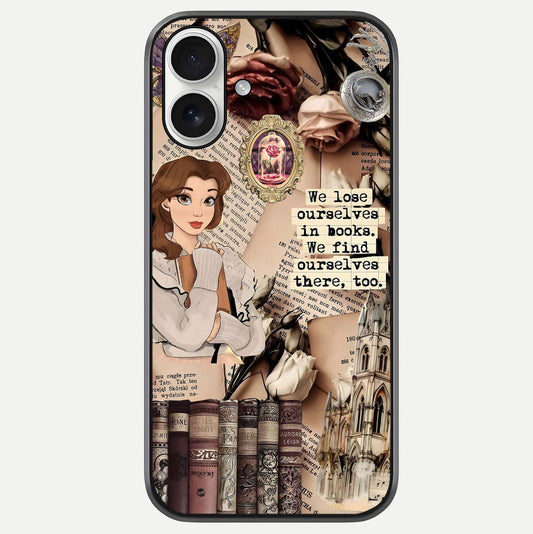 Bookish Dream World Glass Case For iPhone 17 by Custom World