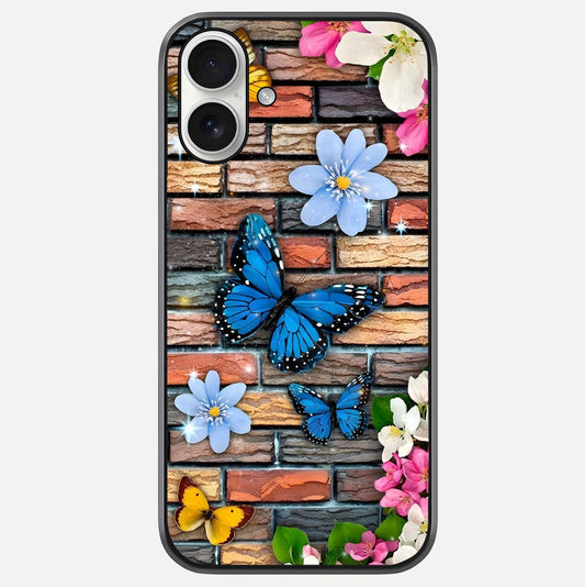 Brick Bloom Flight Glass Case For iPhone 17 by Custom World