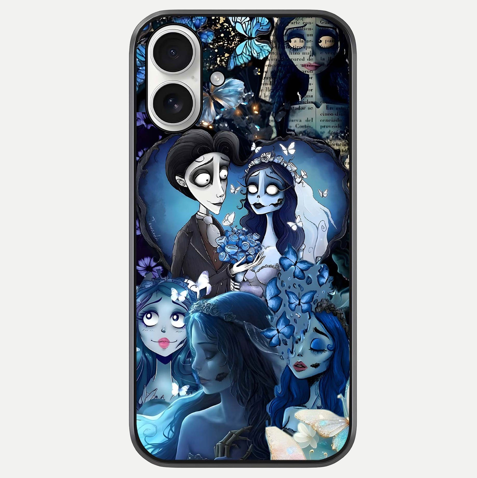 Butterfly Ghost Soul Glass Case For iPhone 17 by Custom World