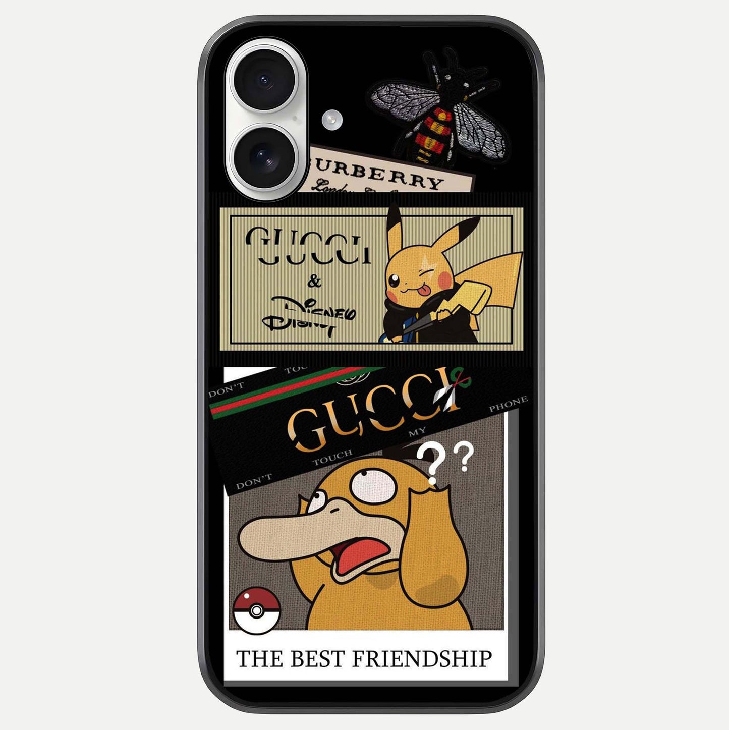 Cartoon Brand Play Mashup Glass Case For iPhone 17 by Custom World