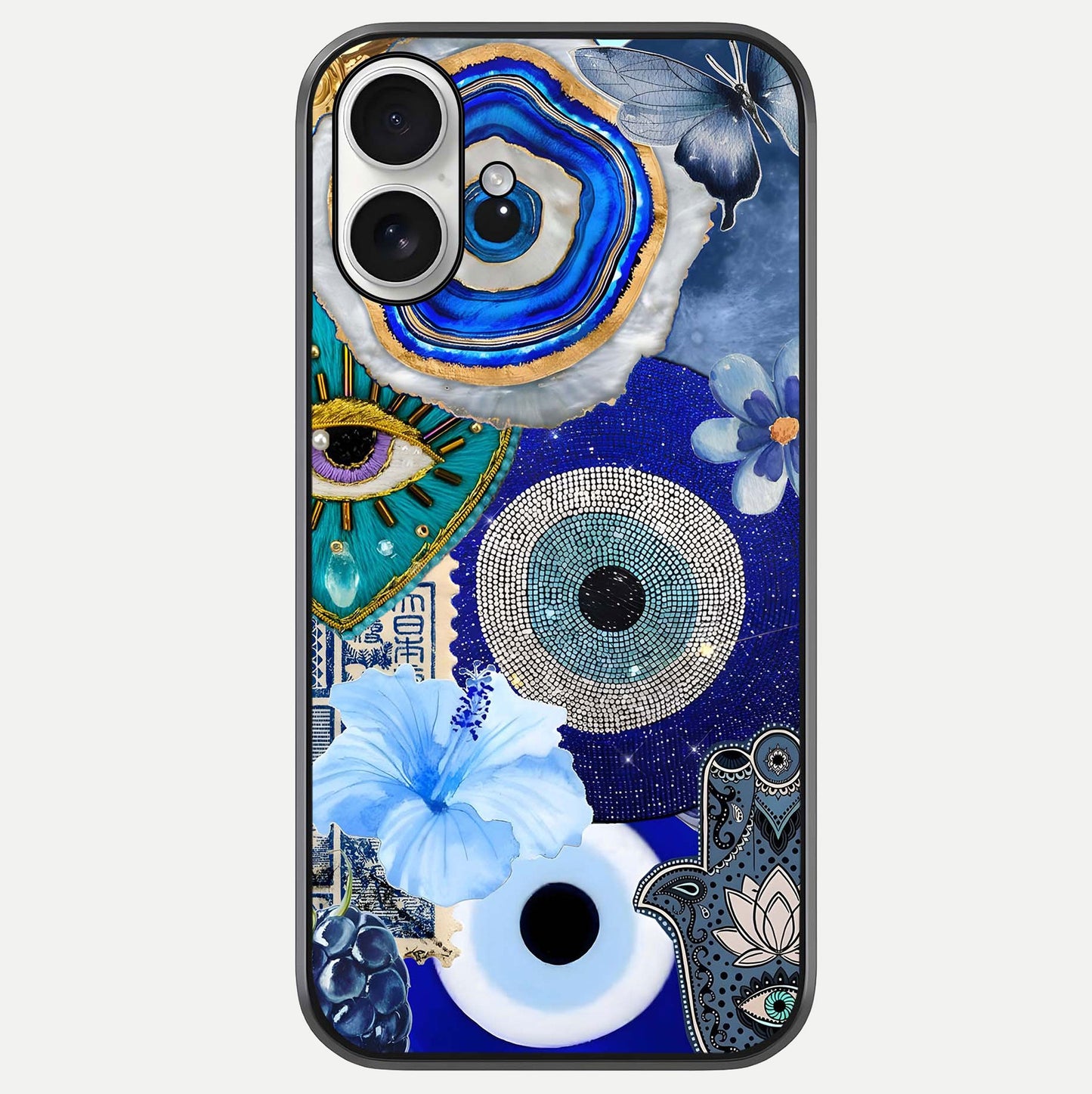 Celestial Celestial Blue Vision Glass Case For iPhone 17 by Custom World