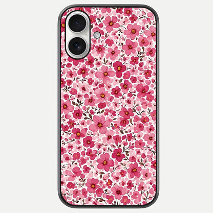 Cherry Blossom Charm Glass Case For iPhone 17 by Custom World