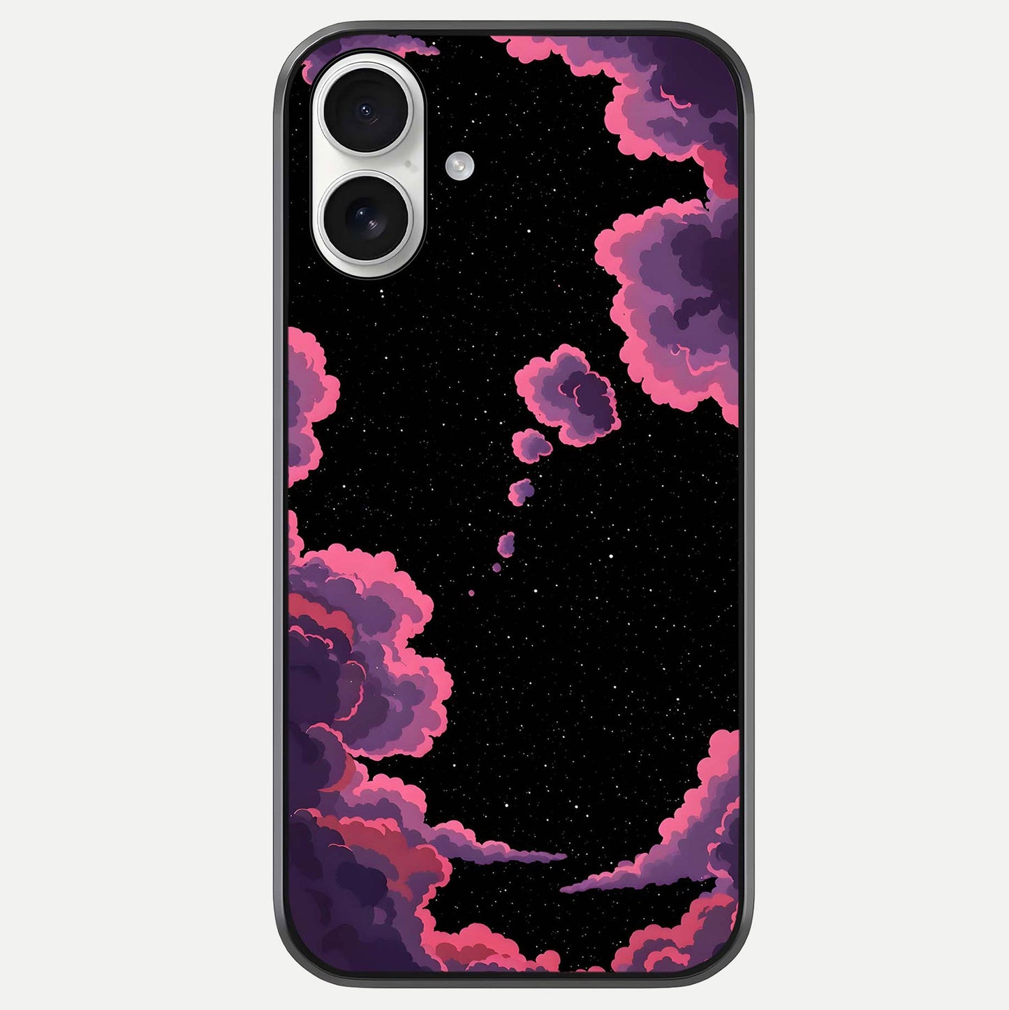 Cosmic Cloud Journey Glass Case For iPhone 17 by Custom World