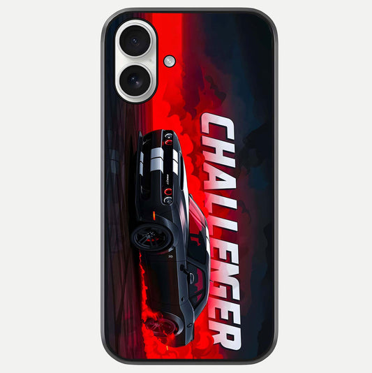 Crimson Challenger Fury Glass Case For iPhone 17 by Custom World