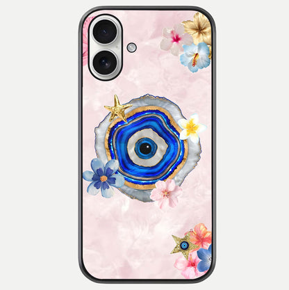 Divine Aura Bloom Glass Case For iPhone 17 by Custom World