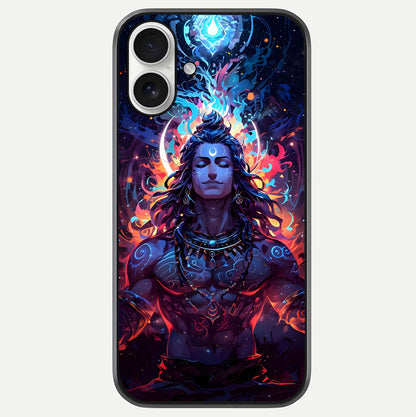 Divine Fire Shiv Glass Case For iPhone 17 by Custom World
