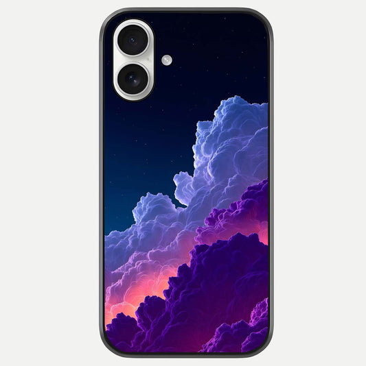 Dreamy Cloud Skies Glass Case For iPhone 17 by Custom World