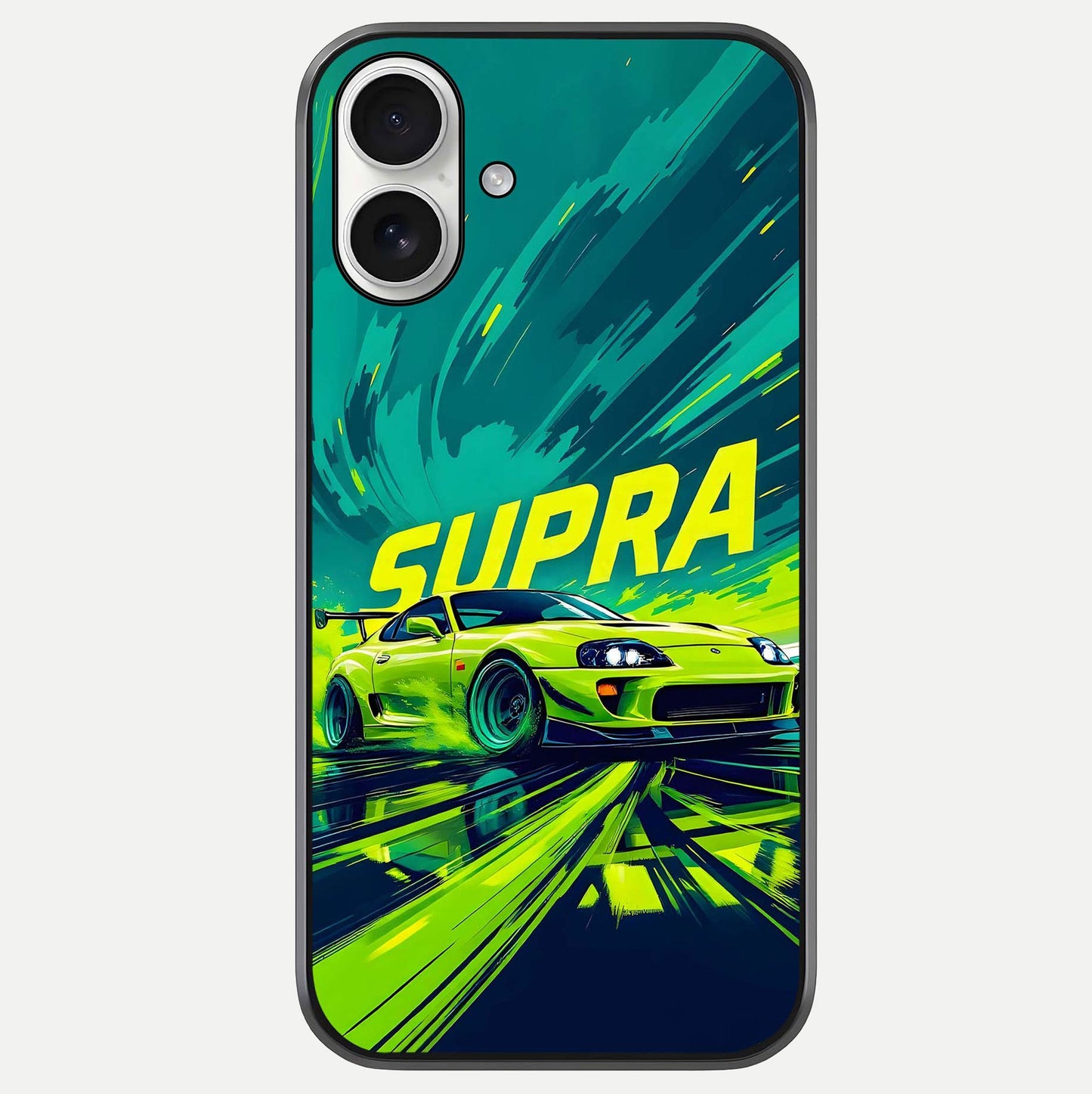 Electric Supra Thunder Glass Case For iPhone 17 by Custom World