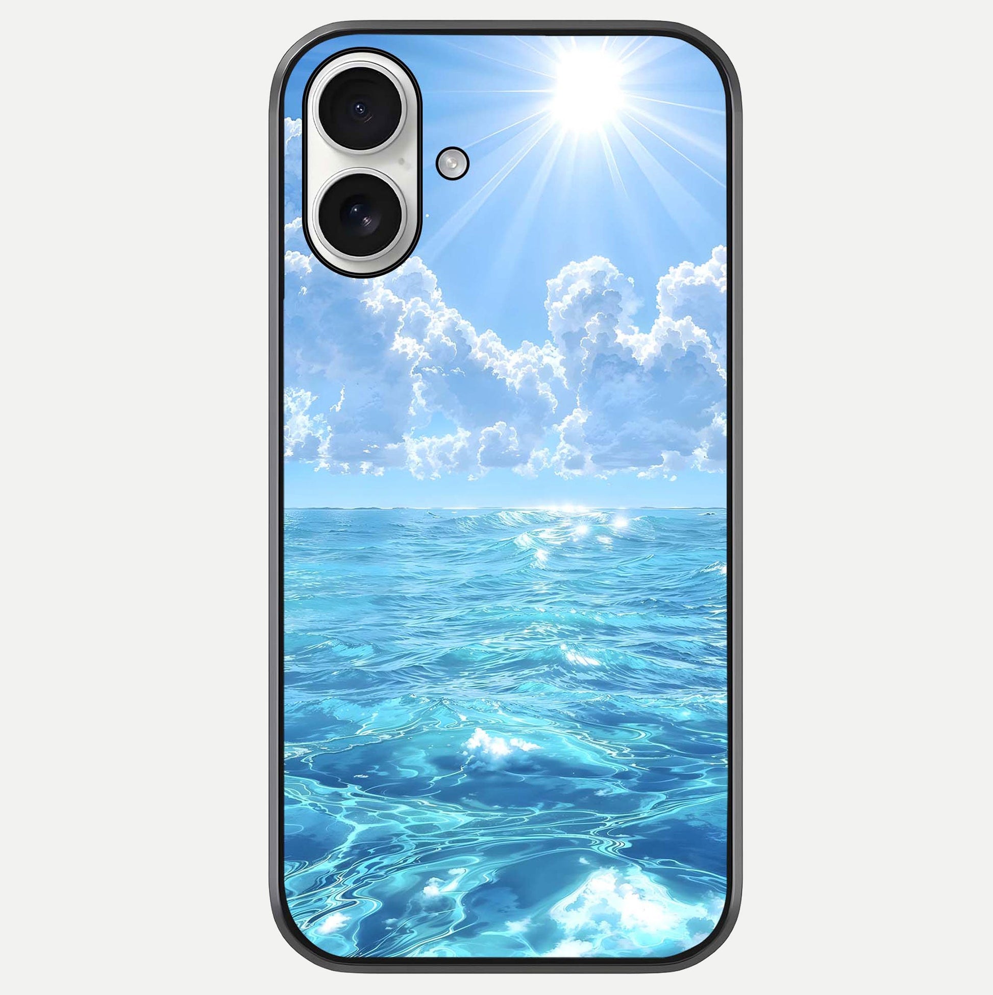 Endless Ocean Horizon Glass Case For iPhone 17 by Custom World