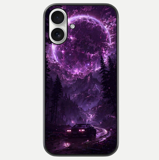 Eternal Cosmic Drive Glass Case For iPhone 17 by Custom World