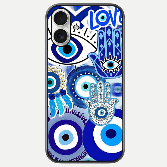 Evil Eyes Dream Glass Case For iPhone 17 by Custom World