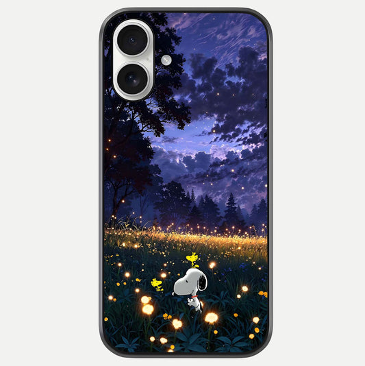 Firefly Meadow Magic Glass Case For iPhone 17 by Custom World